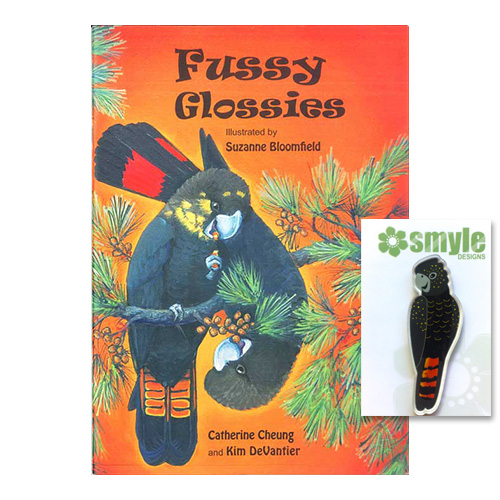 Fussy Glossy book
